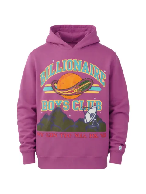 Billionaire Boys Club graphic-print hoodie Purple 8611306AME