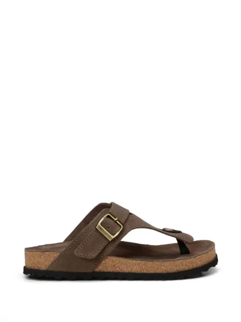 Marc O'Polo buckle suede sandals Brown 60318931102337