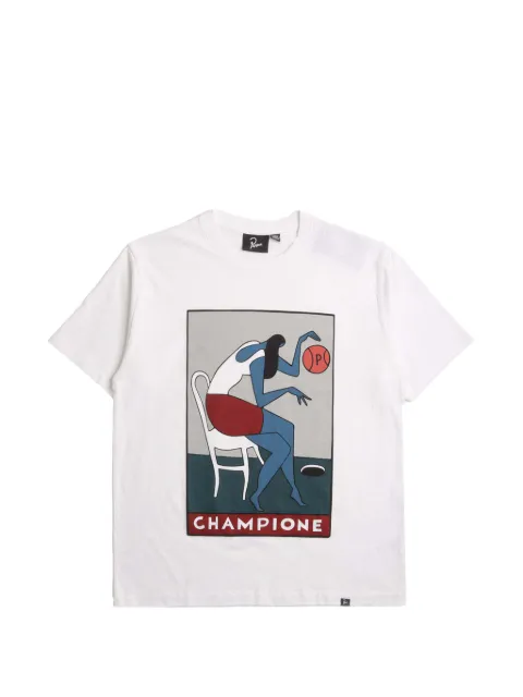 BY PARRA Champione cotton T-shirt White 55175