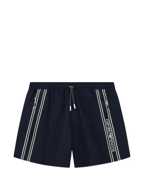 Emporio Armani side-stripe swim shorts Blue EM000583AF20426