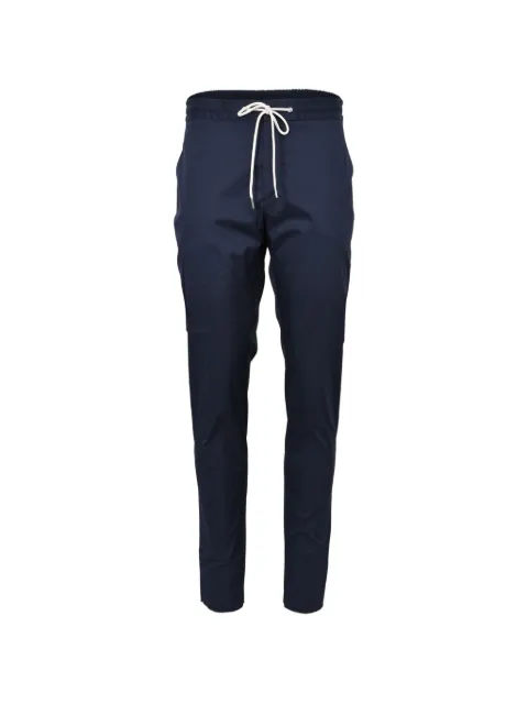 Tombolini drawstring tapered trousers Blue PSLFEHP1U780