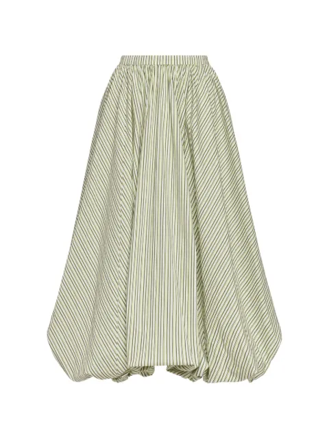 Cinq A Sept Sophie stripe maxi skirt White ZS65411690ZIVOL