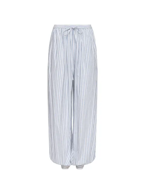 Cinq A Sept stripe verne trousers White ZP130811535ZWCORN