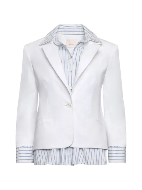 Cinq A Sept Peri striped blazer White ZJ98910787ZWHTST
