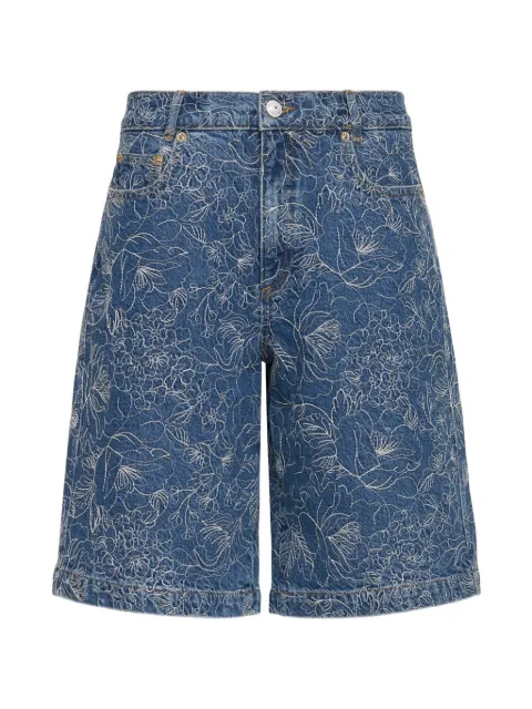 Cinq A Sept Betsy floral shorts Blue ZP1253C11175ZSBRZW