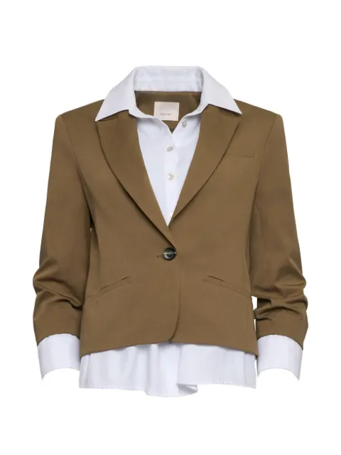 Cinq A Sept Peri button jacket Brown ZJ98910787ZDROV