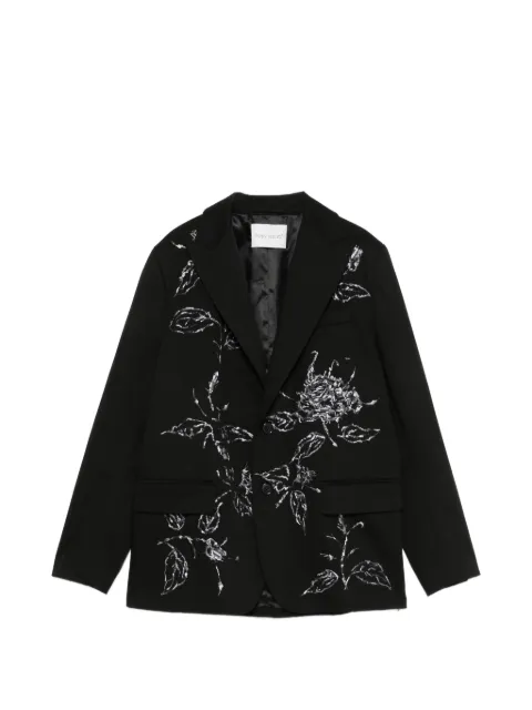 HIPPY REALISTI floral-print blazer Black J2025S3017