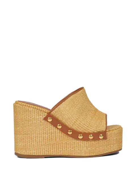 Schutz Anabela wedge sandals Neutrals S2249800020001098