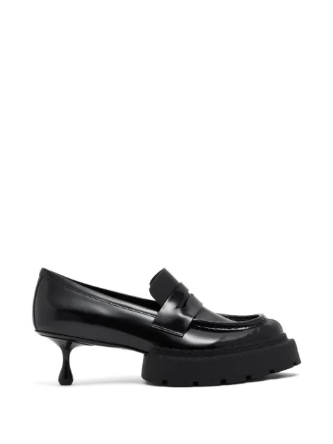 Noir Kei Ninomiya x Jimmy Choo 30mm Maxi loafers Black 3QK103