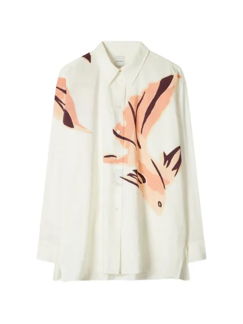 Paul Smith floral print shirt Neutrals W1R351BV11226