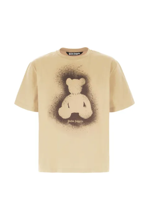Palm Angels bear graphic t-shirt Neutrals PMAA109S26JER001