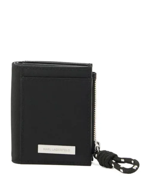 Karl Lagerfeld small Ikon bifold wallet Black B2W32036999