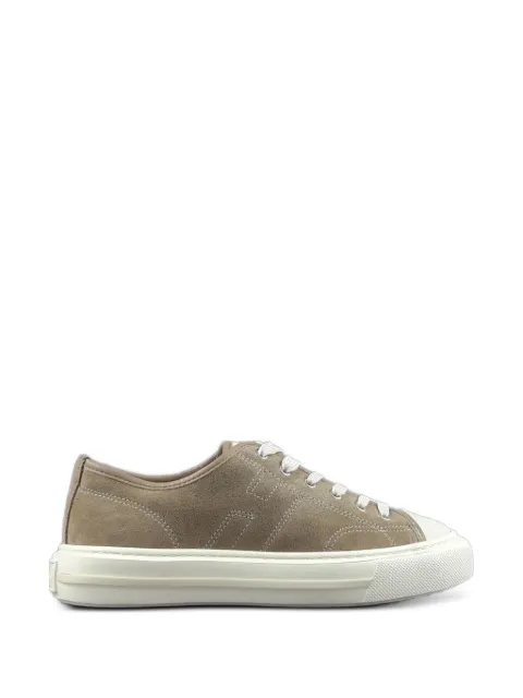 Hogan Hogan Rebel suede sneakers Brown HXM6910FZ6CUYF