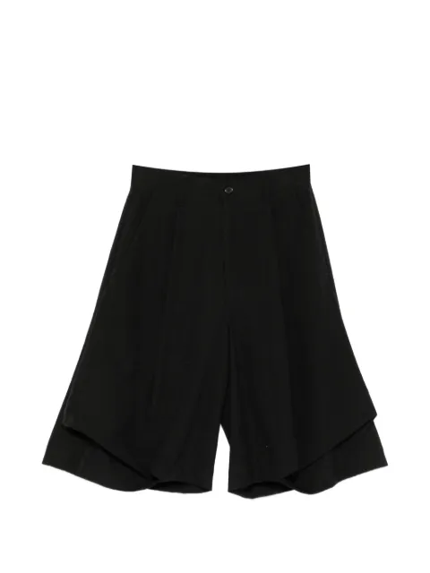 SONGZIO button-fastening shorts Black MI3PT712BK