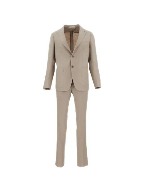 Tagliatore Montecarlo linen suit Grey 2SMC22K01340021ET818