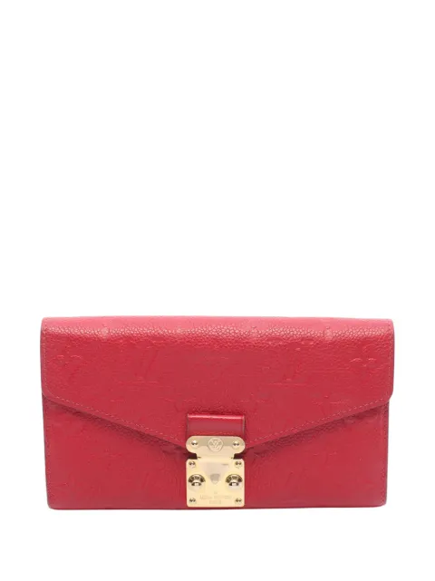 Louis Vuitton Pre-Owned 2018 Monogram Empreinte Metis Wallet long wallets Red F01OLLNWRN07O7AJ