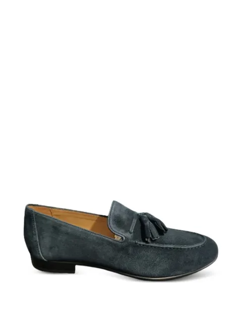 ANTICA CUOIERIA tassel-detail loafers Blue 22678VB5AMALFI