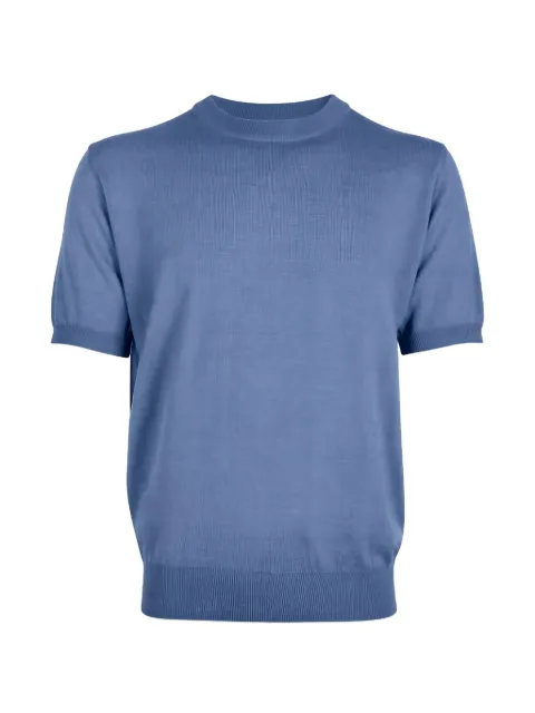 Altea crew-neck short-sleeve T-shirt Blue 2651043116011