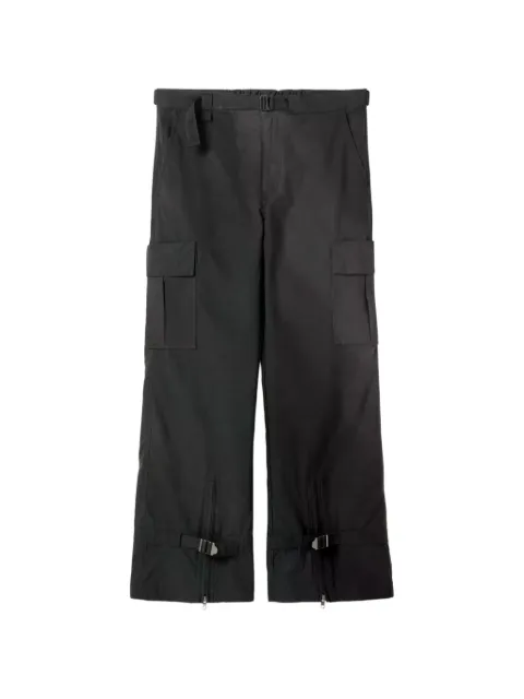 66 North Hamrar buckle-detail cargo pants Black K41178