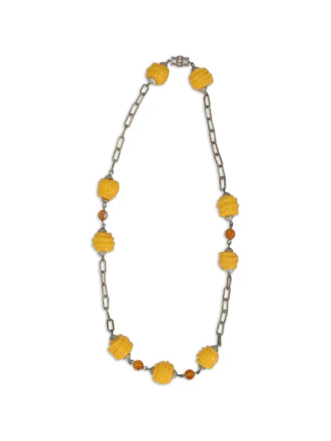 Ungaro beaded necklace Silver W22011210