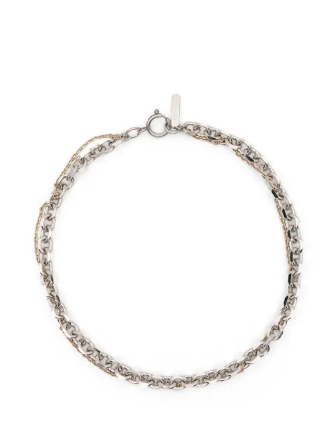 Justine Clenquet Dana layered-chain necklace Silver DANANECKLACE