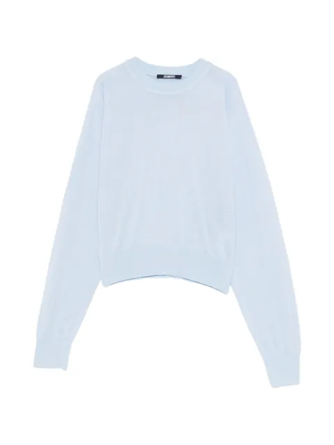 Jacquemus The J monogram sweater Blue SWW00638AK00299
