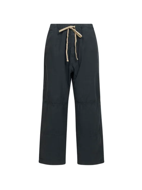 Haikure Gene elasticated logo-detail jeans Blue HEM03262GF175PX