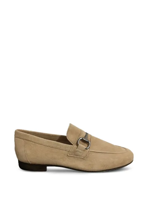 ANTICA CUOIERIA suede loafers Neutrals 22677V07AMALFI