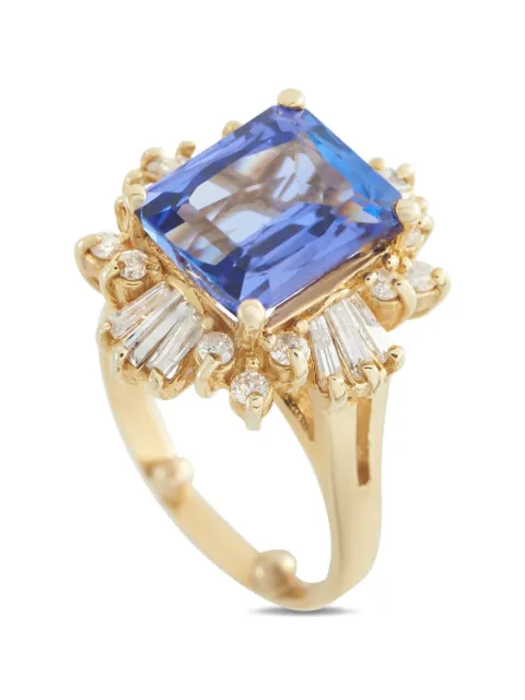 LB Exclusive multi-stones ring Gold MF18031726