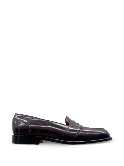 Alden 684 full-strap leather loafers Red 684