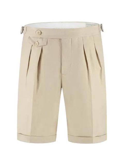 Brunello Cucinelli pleated turn-up shorts Neutrals MH249U0040C230
