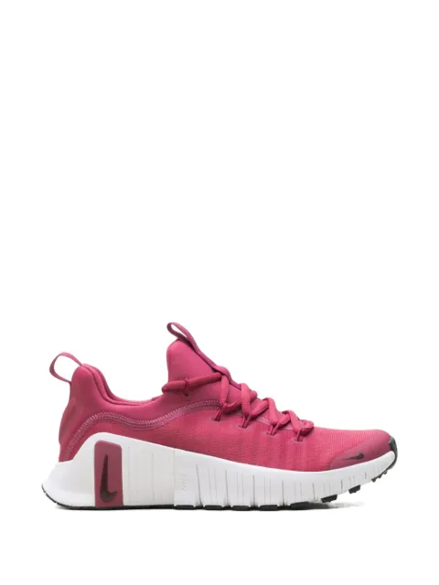 Nike Free Metcon 6 pull tab lace-up sneakers Pink FJ7126