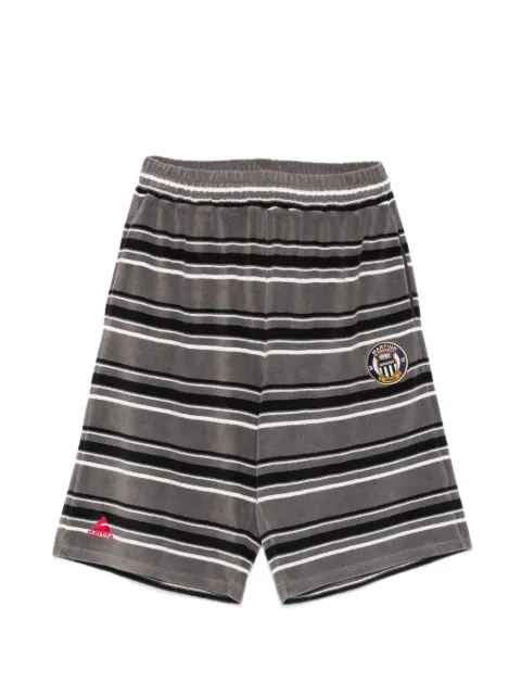 Martine Rose striped shorts Grey 631JE09059