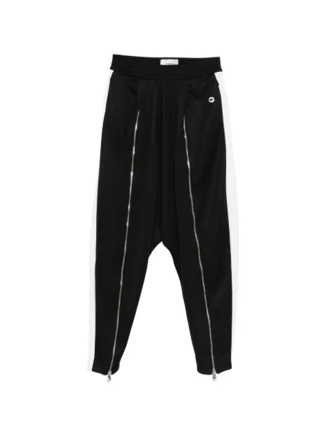 Coperni Sarouel zip-detail track pants Black COPJS224F3034