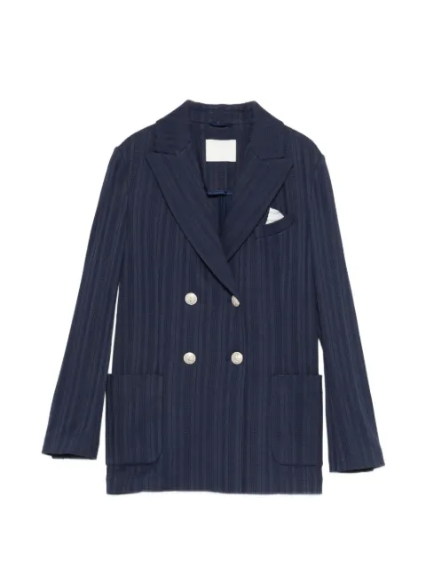Circolo 1901 double-breasted blazer Blue FD3968