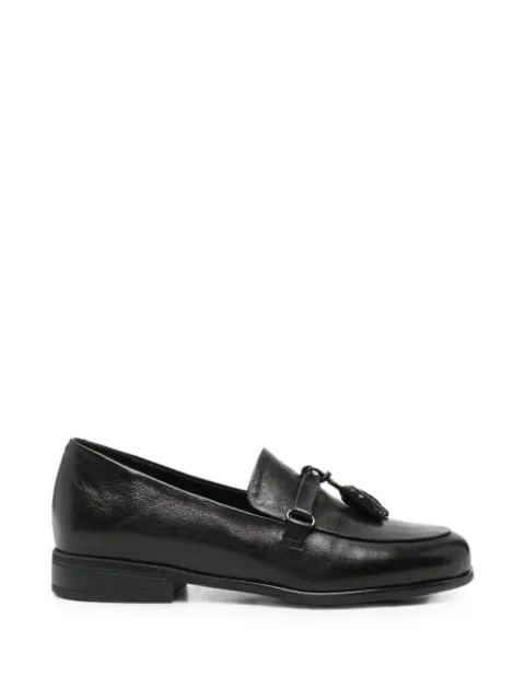 SERGIO MORETTI FIRENZE almond-toe loafers Black 604426130BLK