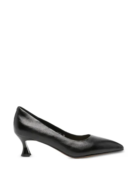 SERGIO MORETTI FIRENZE pointed-toe hourglass-heel pumps Black 604426106BLK