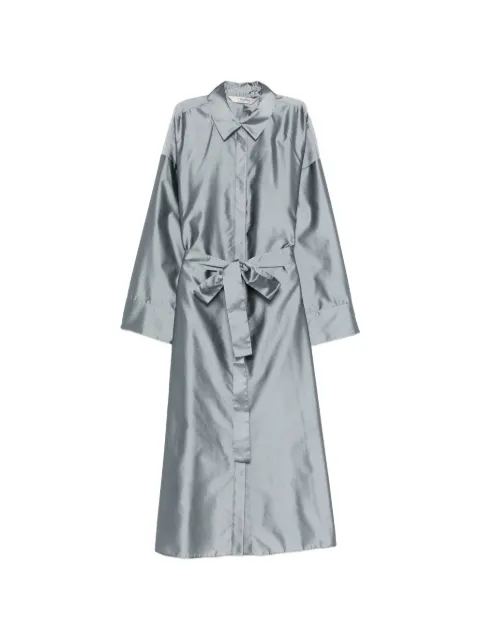 'S Max Mara Anna tie-waist maxi shirt dress Grey 2619221043600