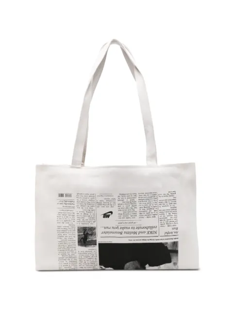 Melitta Baumeister print tote bag Grey MB59WSHDGRY