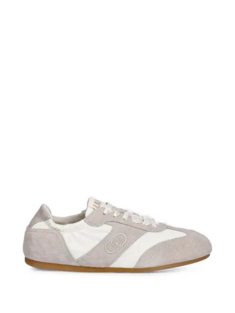 LIU JO suede-panelled logo-patch sneakers Grey BA6091PX003