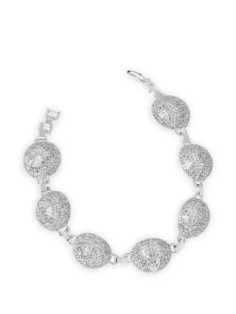 Patrizia Pepe crystal-embellished Fly necklace Silver 2J2607M097