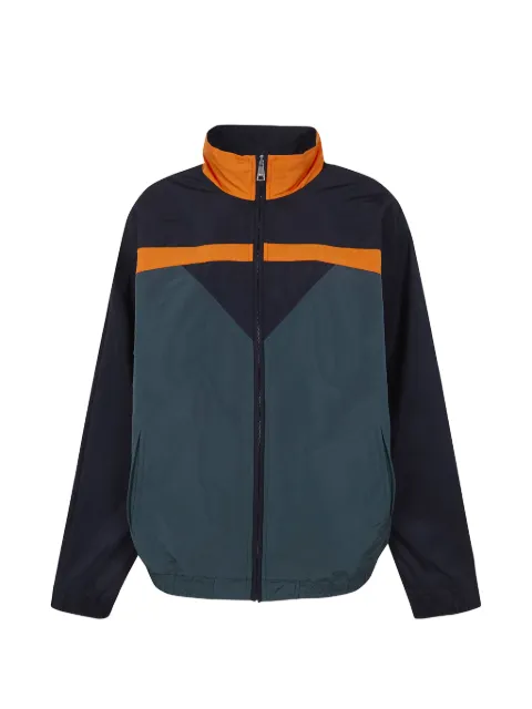 Nº21 colour-block zip-up bomber jacket Green O0115844098