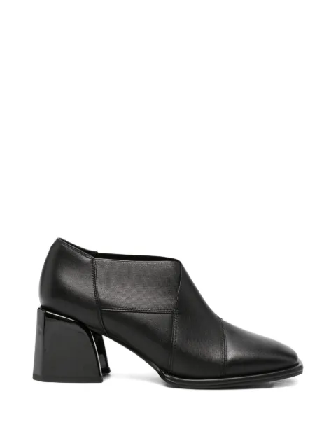 SERGIO MORETTI FIRENZE panelled block-heel pumps Black 604426129BLK