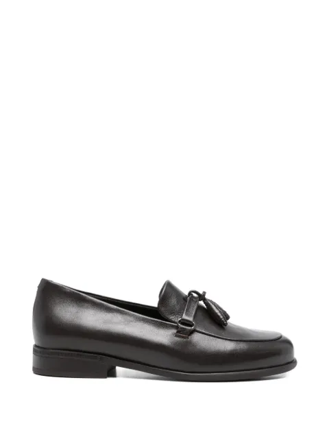 SERGIO MORETTI FIRENZE tassel-detail loafers Brown 604426109BRW