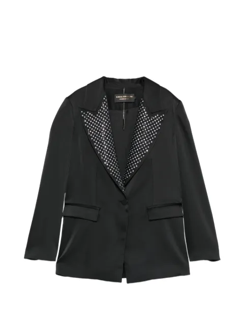 SIMONA CORSELLINI crystal-embellishment blazer Black P26CEGI10301