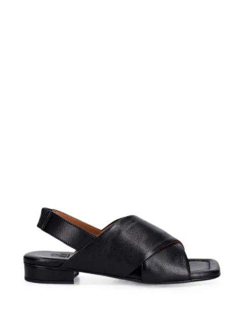 BILLI BI cross-strap slingback sandals Black A9621