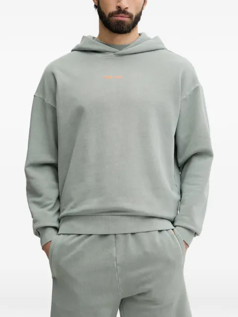 BOGNER FIRE+ICE Ilay logo-print hoodie Green 84499609