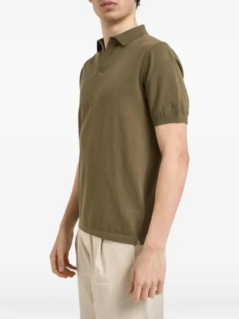 MC2 Saint Barth short-sleeve cotton polo shirt Green SLOANCOTTON52