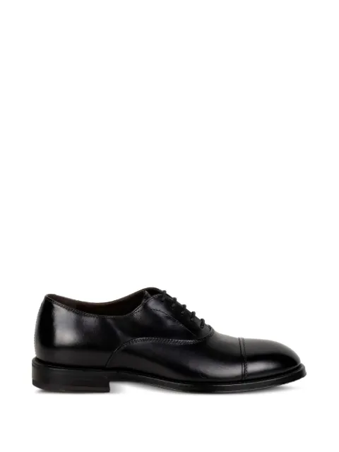 Henderson Baracco lace-up flat shoes Black 76300P0VITELLODIVERNERO