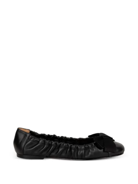 STATUS ribbon-detail ballet flats Black O4204IMPERONERO